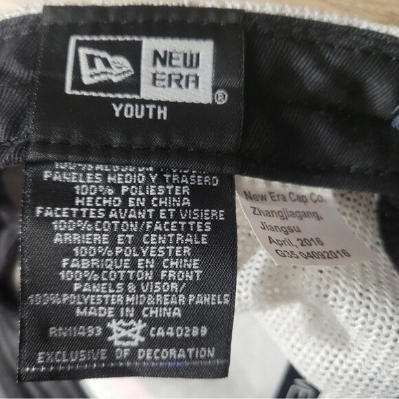 NHL Minnesota Wild Youth Trucker Hat Pink Gray Adjustable Mesh back - Picture 3 of 4